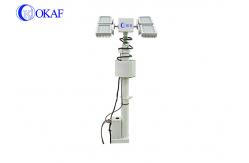 China RS485 6M Mobile Aluminum Telescoping Mast 4*120W CREE Lamp supplier