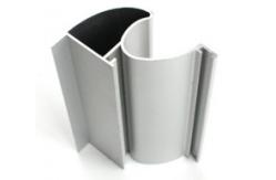 China Silvery Anodized  6061 Aluminum Profile Aluminum Extrusion Profile With Drilling / Cutting supplier