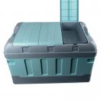 Polypropylene Collapsible Plastic Storage Boxes 40 Liter Picnic Cargo Organizer