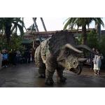 Customized Hide Leg Animatronic Realistic Dino Costume For Outdoor Adult for sale