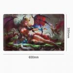 Non Slip Playmat 600x350mm Mtg Game Mats Smooth Fabric Material for sale