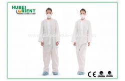 China Protective Safety Blue Disposable Coveralls for Men And Eco-Friendly Durable Use supplier