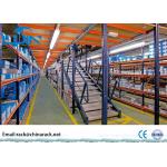 Plywood Board Rack Supported Mezzanine Customized Size Metal Frame for sale