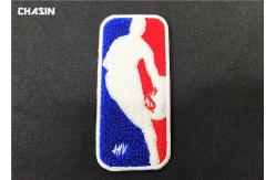 China Basketball Team Chenille Letterman Patches For Varsity Jackets Die Cut Edge supplier