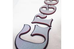 China Thick 3D Clothing Heat Transfer Labels Oeko Tex With Special Texture supplier