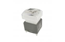 China 15x15 NKK RGB Illuminated Push Button Switch For Broadcast Consol supplier