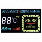 High Contrast VA LCD Display Transmissive , Pin / Zebra Connector Vertical Alignment Lcd  for sale