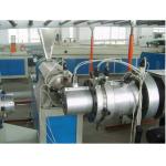 Pe Large Diameter Sprial Pipe Making Machine / HDPE Sprial Pipe Production Line ISO9001 for sale