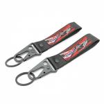 Custom Racing Stripes Key Lanyards - Dynamic Checkered Flag Design + Anti-Slip Metal Hooks + Team Spirit Essentials for sale