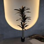 Plastic Green Artificial Plants Indoor / Outdoor Artificial Flowers 140cm for sale