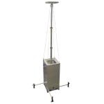 Cube Mobile Light Tower Solar Surveillance Unit With 7m Manual Mast for sale