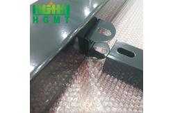 China Modern Design Easily Assembled Flat Top Swimming Pool Steel Tubular Fence Panel supplier