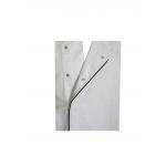 215 GSM Long Sleeve Chef Jacket With Black Pipings And Mesh Construction