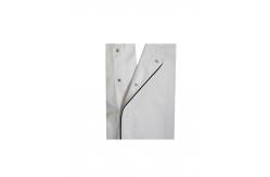 China 215 GSM Long Sleeve Chef Jacket With Black Pipings And Mesh Construction supplier