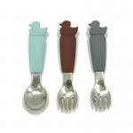 BPA Free Baby Silicone Fork for sale