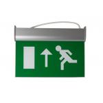 Running Man Graphics Exit Sign With Emergency Lights , 3 Hours Operation for sale