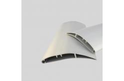 China Power Coating 6063 T5 Aluminium Louvre Shutters Profile extrusions supplier