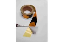 China  High Visibility Material Reflective Tape For Trailers Trucks Traffic Adhesive Material supplier