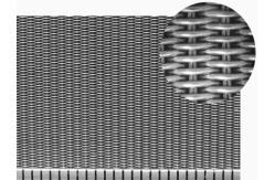 China Width 0.5m Plain Weave Ss316 Wire Mesh For Glass Printing supplier