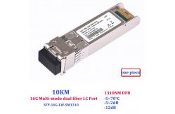 China 16G Multimode Fiber Single Mode Transceiver LC Port Module 850NM SFP-SM1310 supplier