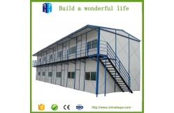 China two bedroom prefabricated steel frame labor house prices in sudan supplier