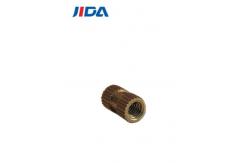 China Embedded Brass Screw Threaded Insert Nut M4 X 10mm supplier