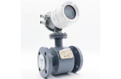 China HART Protocol Sewage Water Flow Meter With Digital Display SS316L Electrode supplier