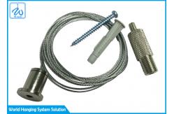 China Light Fitting Wire Suspension Hanging Kit With Steel Wire Rope Ceiling Attachment supplier