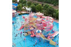 China Aqua Park Swimming Pool Slides OEM ODM Water Amusement Park Equipment supplier