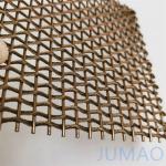 SS304 Copper Architectural Brass Mesh Building Curtain Wall