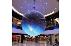 China Outdoor 360 Degree Cylinder LED Display Column Curve Screen Advertising Billboard supplier