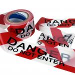 Waterproof Plastic Barrier Tape with Superior Tensile Strength