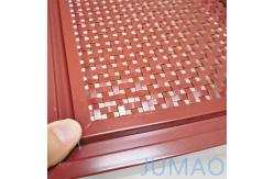 China Square Hole Cabinet Door Inserts Metal Wire Mesh ODM supplier