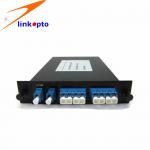 9 Channel CWDM Mux Demux LGX Box Type 1270 - 1610nm With LC / UPC Connectors for sale