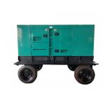 IP23 Cummins Industrial Generator Green Mobile Trailer Generator for sale