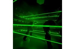 China Indoor Laser Light Game Professionnel Mobile Laser Maze Game With Software supplier