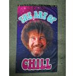 Customized Square Polyester Cloth Wall Banners For Rooms Decoration for sale