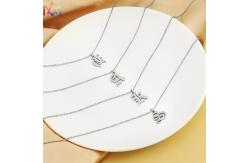China Custom Engraving Old English Initial Pendant For Necklace supplier