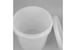 China FDA Approval Clear Plastic Paint Pails Clear Food Buckets 1 Litre supplier