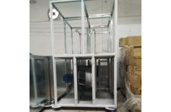 China Spray Booth with Controlled Air Distribution and Aluminum Frame for Paint Application supplier