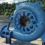 Vertical Or Horizontal Francis Turbine Generator 20m-300M Water Head for sale