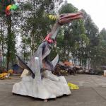 Theme Park Equipment Realistic Life Size Dinosaur Model Animatronic Dinosaur Pterosauria Model for sale