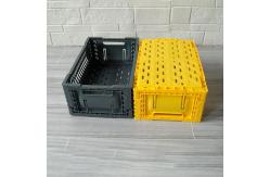 China Small Vented Collapsible Storage Crate PP Plastic For Snack Fruit supplier