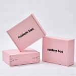 China CMYK / PANTONE Printed Corrugated Cardboard Box For Skincare Mailer Gift Custom Luxury Design factory