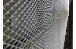 China 5052 5005 Aluminium Expanded Mesh Bunnings 15*50mm 20*60mm Diamond Hole supplier