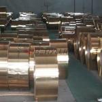 CuBe2 C17200 Copper Beryllium Bronze Sheet Tape 0.05mmx150mm For Microswitch