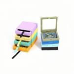 Badge Jewelry Pull-Out Packaging Box PE Film Suspension Jewelry Storage Packaging Display Box for sale
