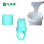 ROHS Injection Molding LSR Liquid Silicone Rubber Baby Pacifiers Yellowing Resistance