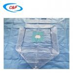 SMS PE Sterile Blue Craniotomy Drape Towel For Head Surgery