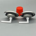 Compact LPG Vessel Valve for Residential Cylinders with Child-Safety Quick-Connect for sale